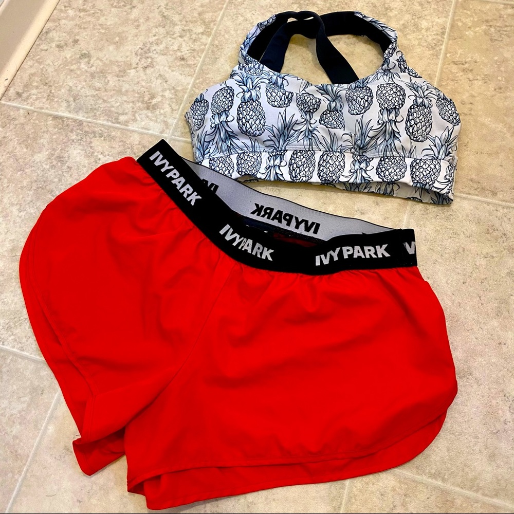 Ivy Park athletic shorts